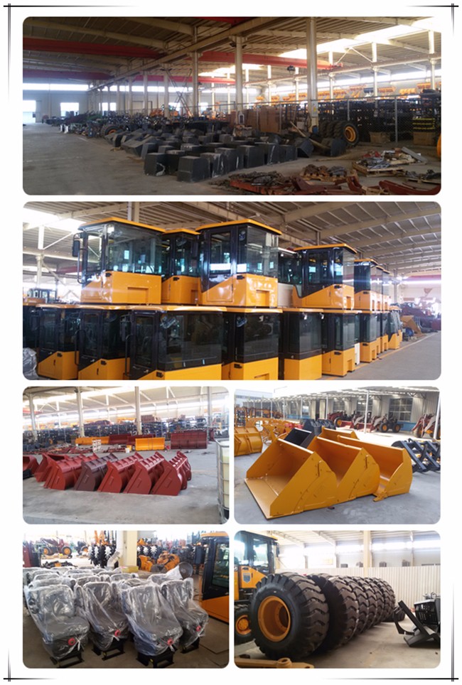 Farm machinery equipment 5 ton wheel loader for sale with 23.5-25 tires