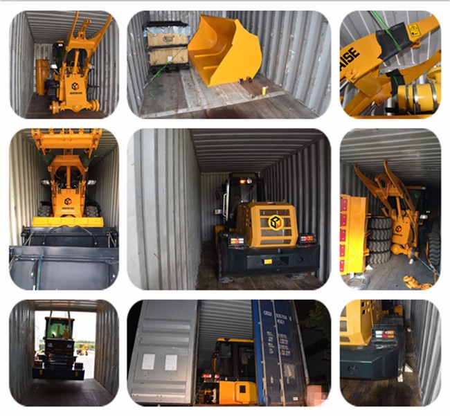 Farm machinery equipment 5 ton wheel loader for sale with 23.5-25 tires