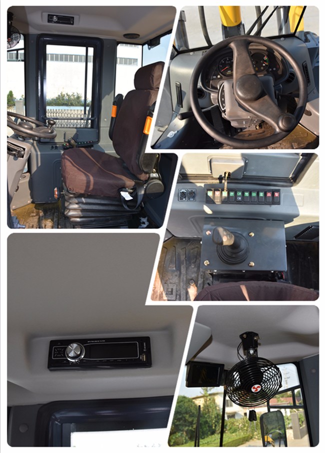 Farm machinery equipment 5 ton wheel loader for sale with 23.5-25 tires