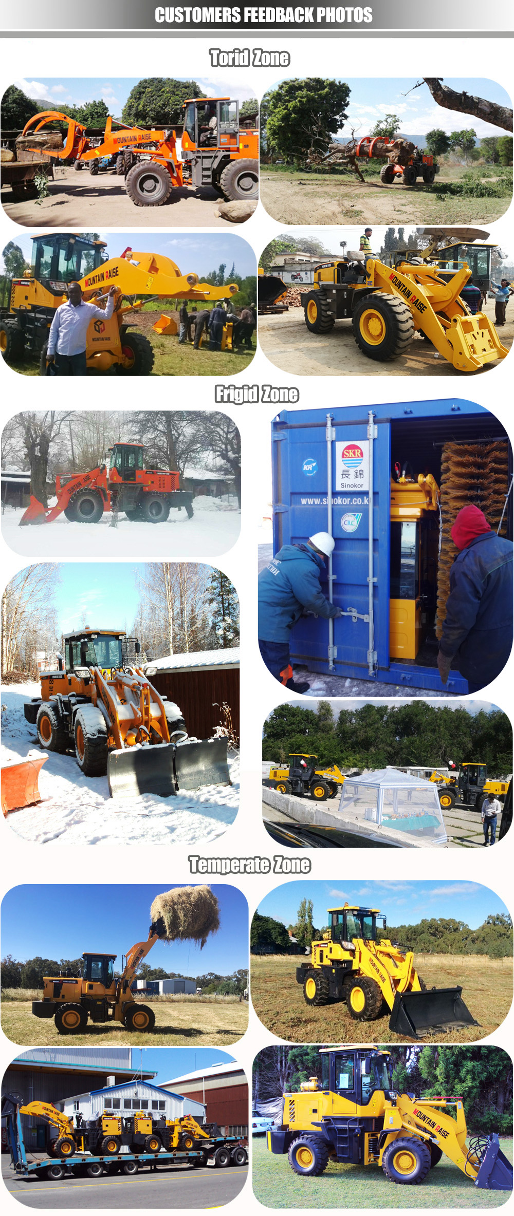 Real Good Quality Factory Supplier China 2ton Mini Loader