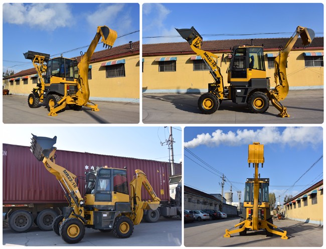CE China mini backhoe MR22-10 small backhoe loader for farm