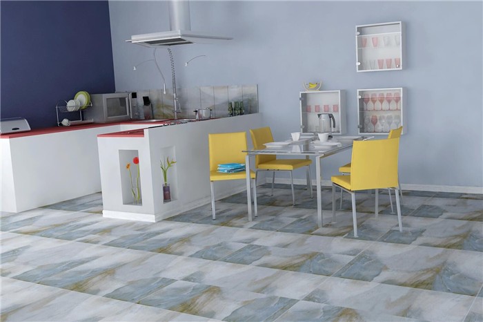 Factory price glazed rustic zibo hotel flooring tiles in India