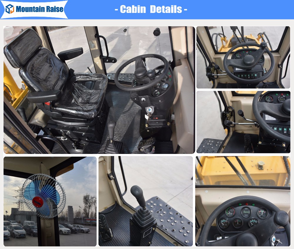 Popular Chinese mini backhoe digger and front loader with prices for sale