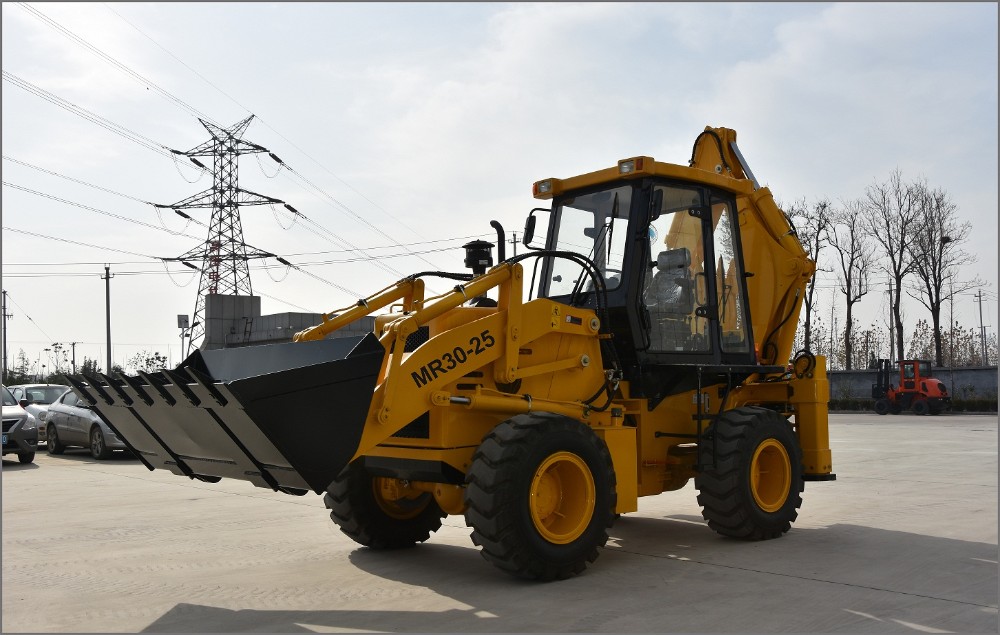 chinese articulated high quality cheap backhoe loader for sale