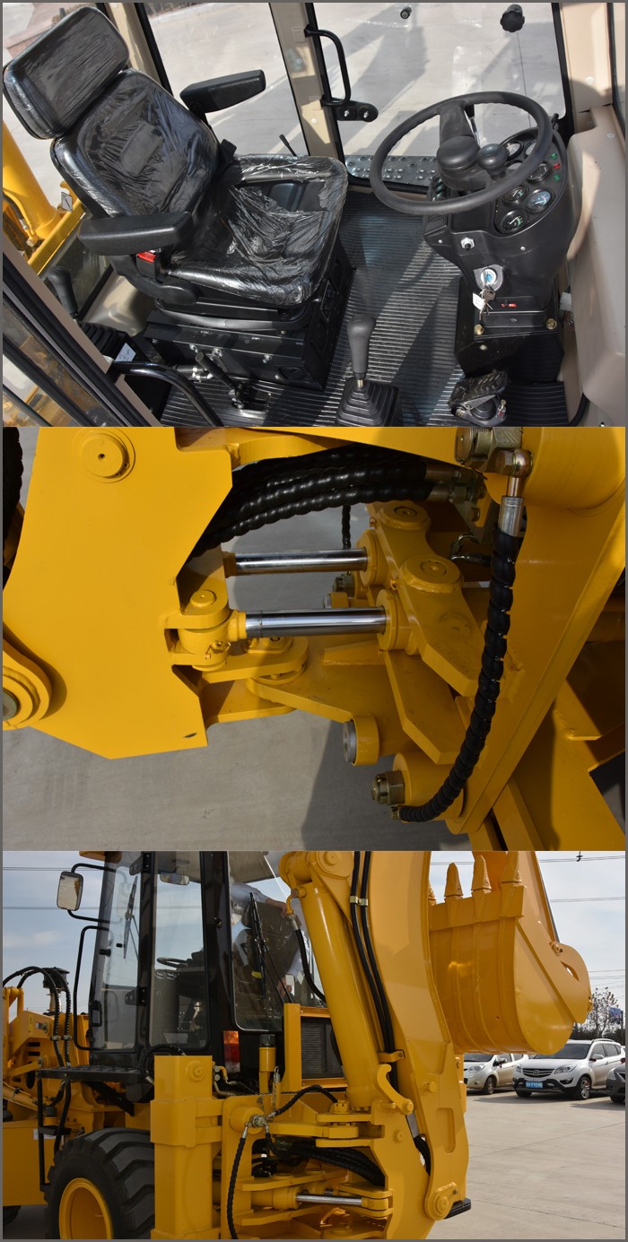 chinese articulated high quality cheap backhoe loader for sale