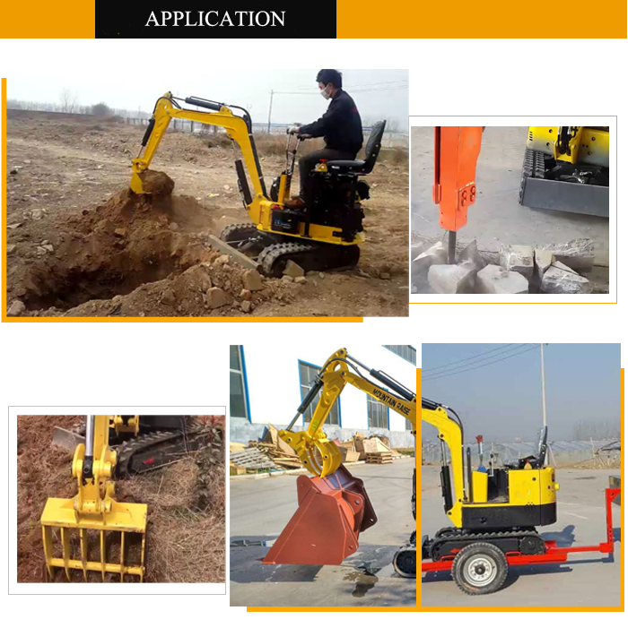 Farm Construction Popular MR08 Mini Excavator With CE Certification