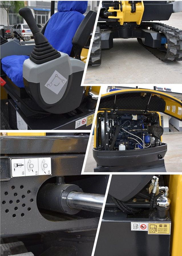 China crawler excavator 2.2ton small mini excavator with low price