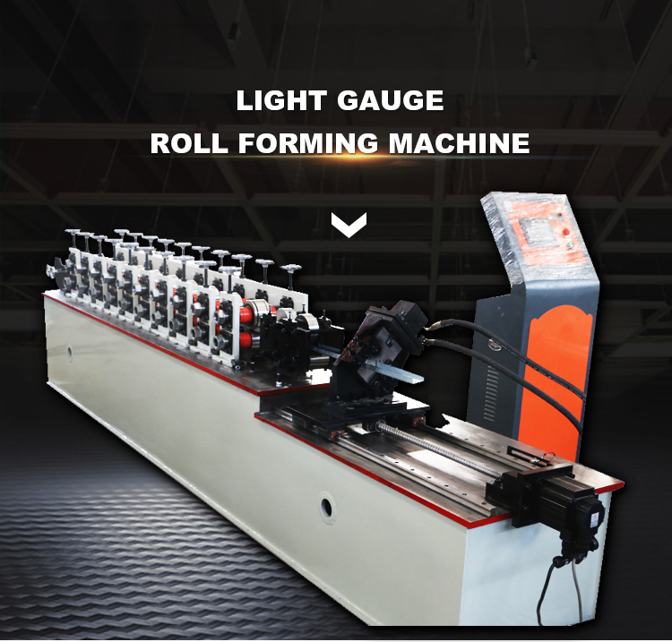 Light Keel And Stud Sheet Steel Drywall Profile Forming Machine Light Steel Keel Roll Forming Machine