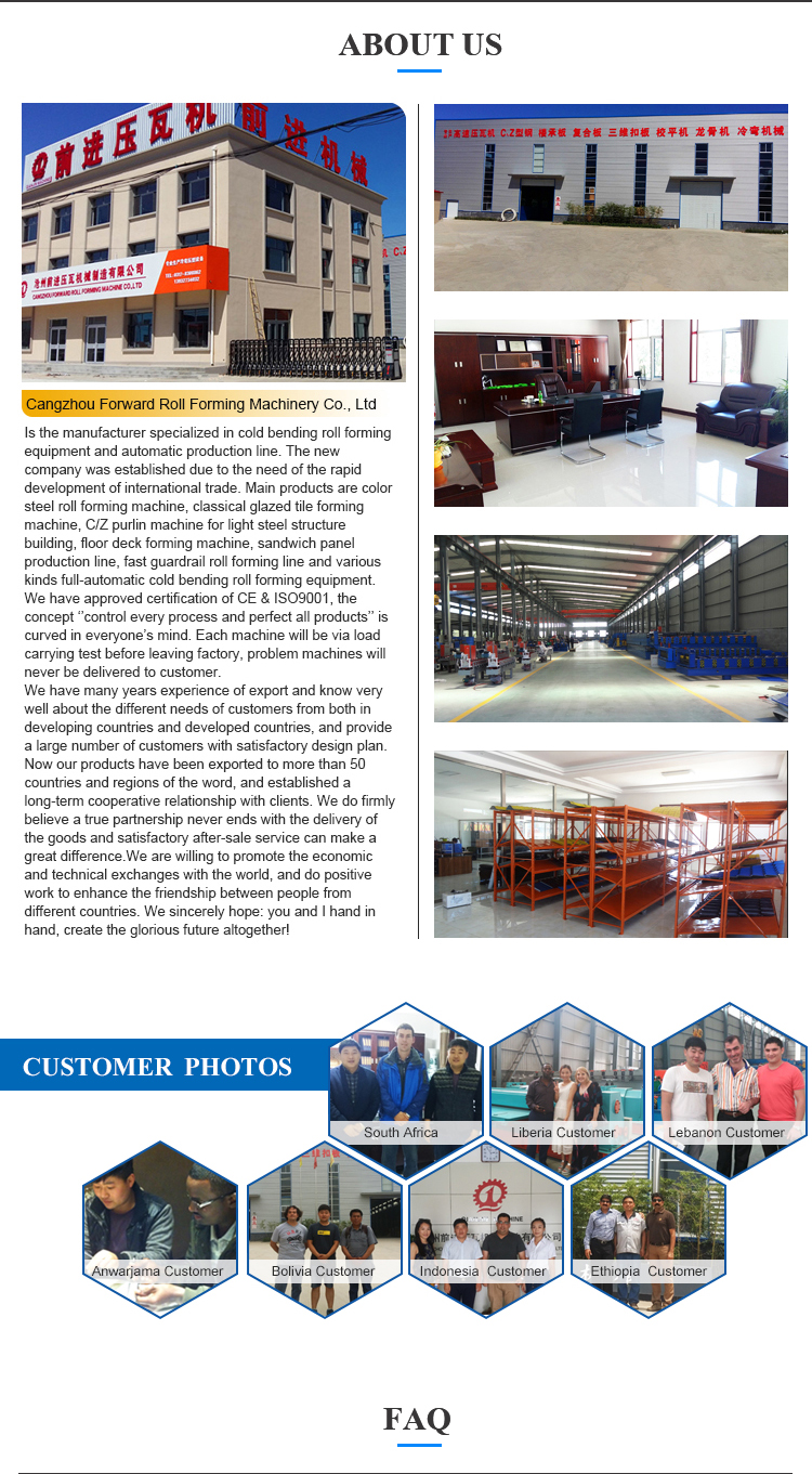 Light Keel And Stud Sheet Steel Drywall Profile Forming Machine Light Steel Keel Roll Forming Machine