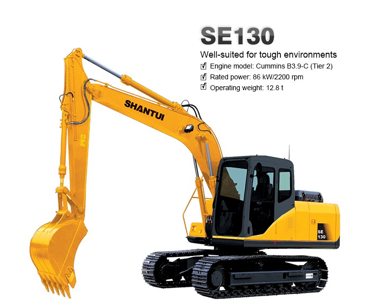 SE130 13ton crawler excavator