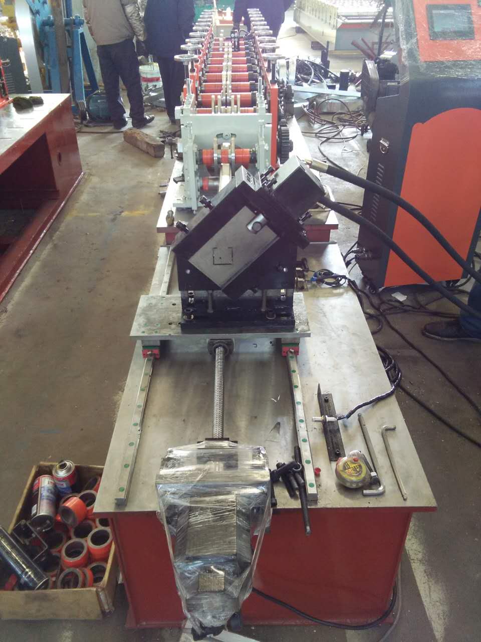 CANGZHOU FORWARD LIGHT KEEL ROLL FORMING MACHINE LIGHT GAUGE ROLL FORMING MACHINE