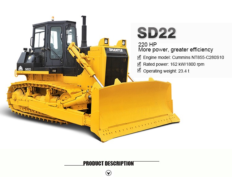 SD22 220HP crawler type r c bulldozer