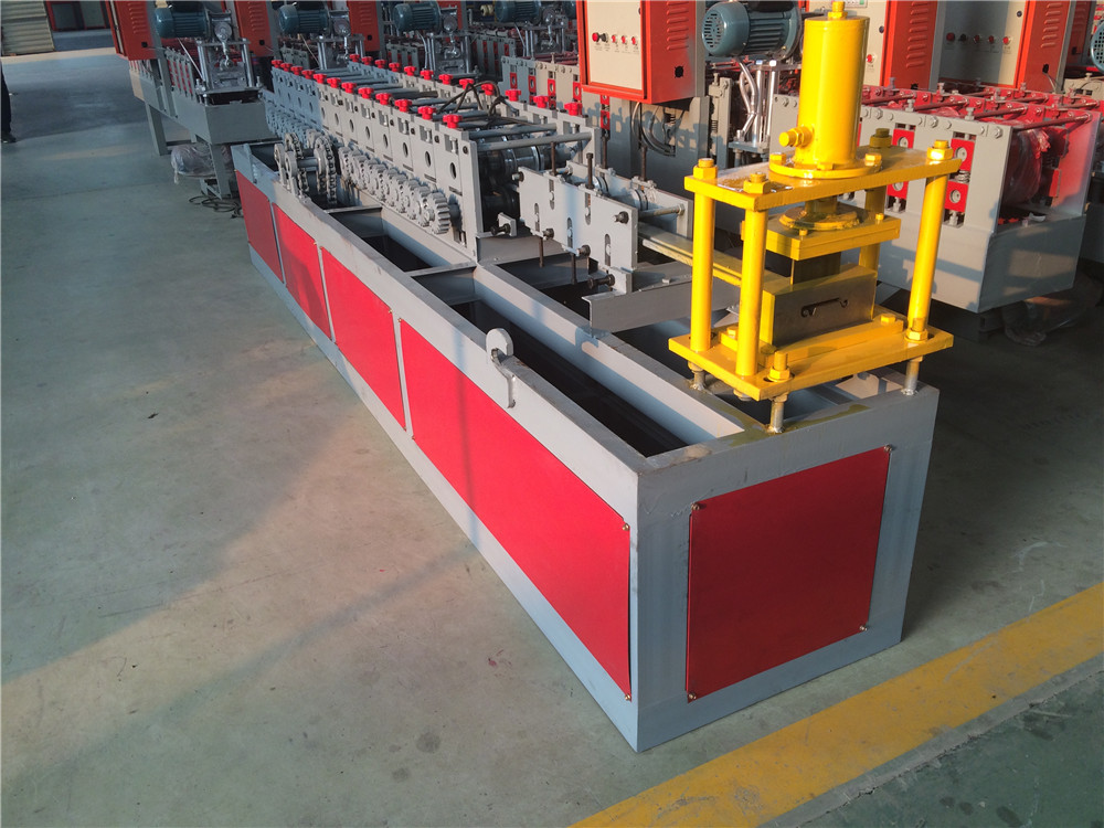 Aluminum Shutter Door Panel Making Machine, Shutter Slats Roll Forming Machine