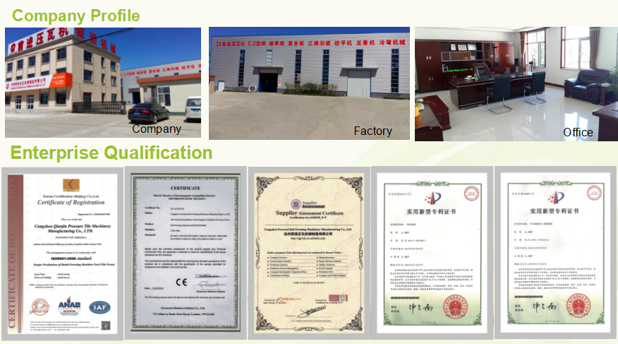 High Speed Rolling Shutter Door Forming Machine in Hebei China