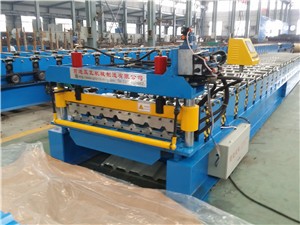 roller shutter slabs roll forming machine with hydraulic cutting