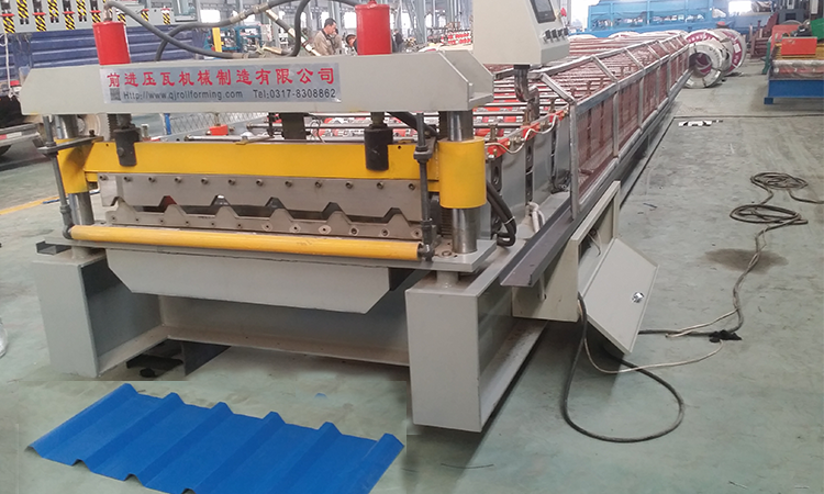 Galvanized sheet IBR used metal roof panel roll forming machine