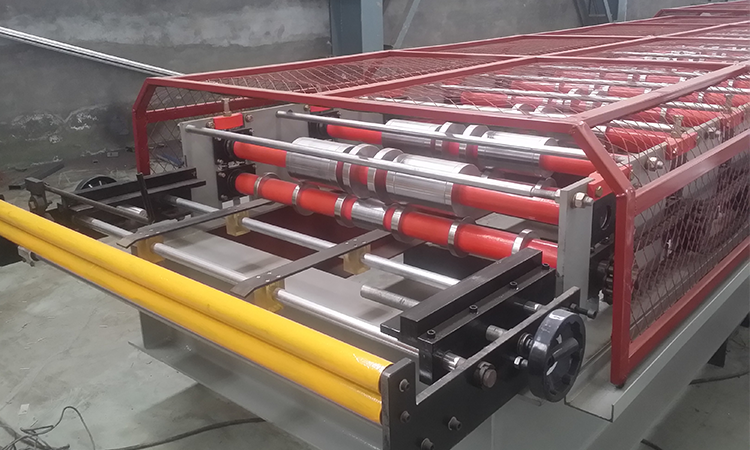 Galvanized sheet IBR used metal roof panel roll forming machine