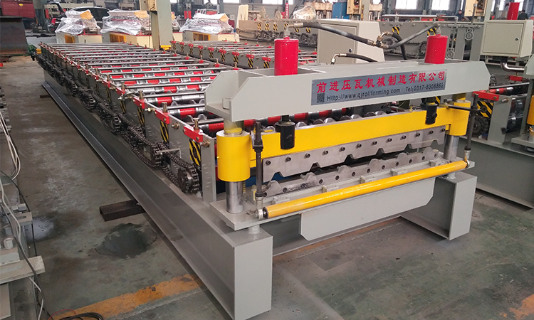 Galvanized sheet IBR used metal roof panel roll forming machine