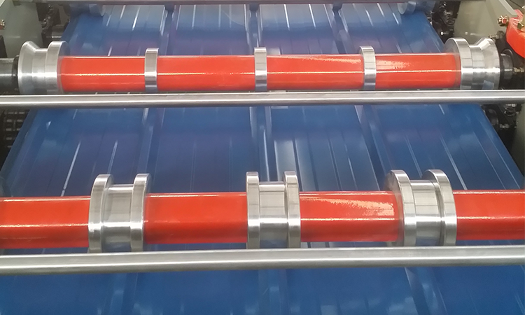 Galvanized sheet IBR used metal roof panel roll forming machine