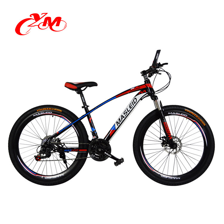 26 inch disc brake mountain bike/alloy frame 21 speed MTB bike
