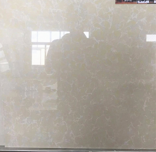 Double Loading First Choice White Yellow Crystal Floor Tiles Pulati Ceramic Tiles