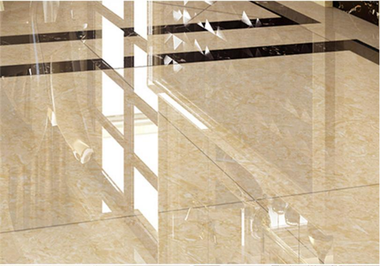 Double Loading First Choice White Yellow Crystal Floor Tiles Pulati Ceramic Tiles