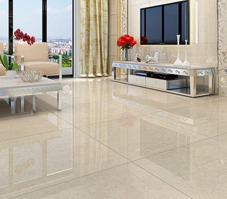 Double Loading First Choice White Yellow Crystal Floor Tiles Pulati Ceramic Tiles