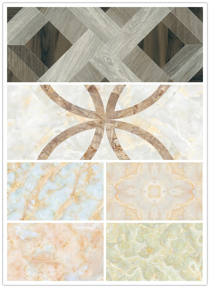 Flower Ceramic Floor Tile 80x80/60x60 Floor Tiles Factory in Linyi City