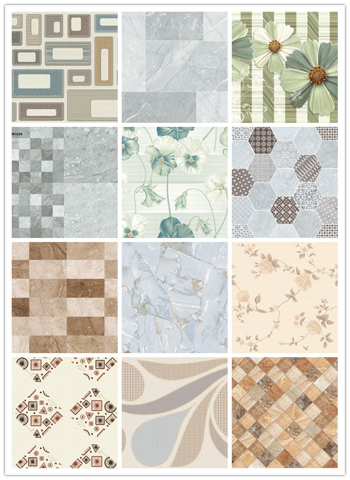 Flower Ceramic Floor Tile 80x80/60x60 Floor Tiles Factory in Linyi City