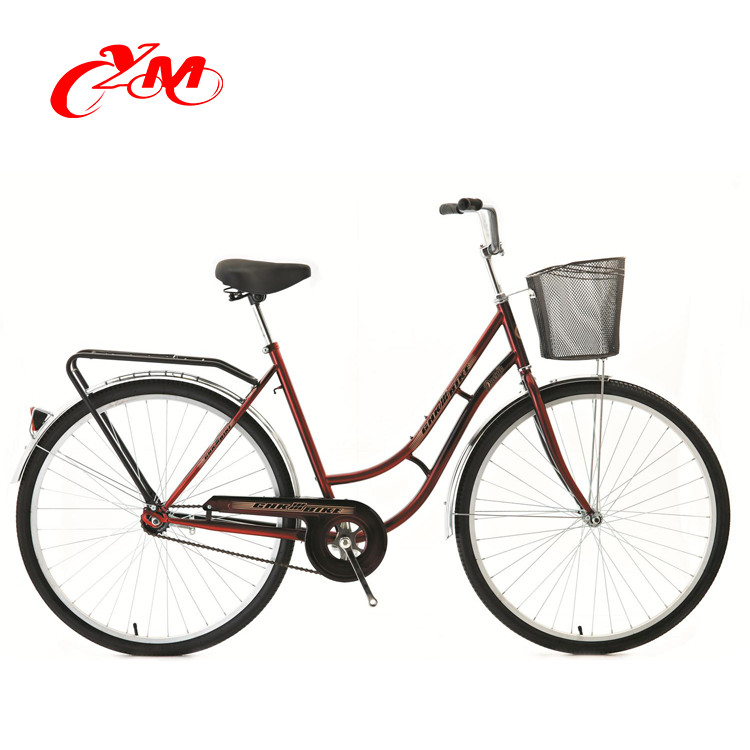 single speed dutch bike,High grade 28" inch size alloy wheel retro city bike/women bike