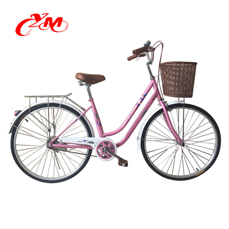 Aus popular lady vintage bike city/aluminium city bike/26" new model women city bike for hot sale with basket made in Tianjin